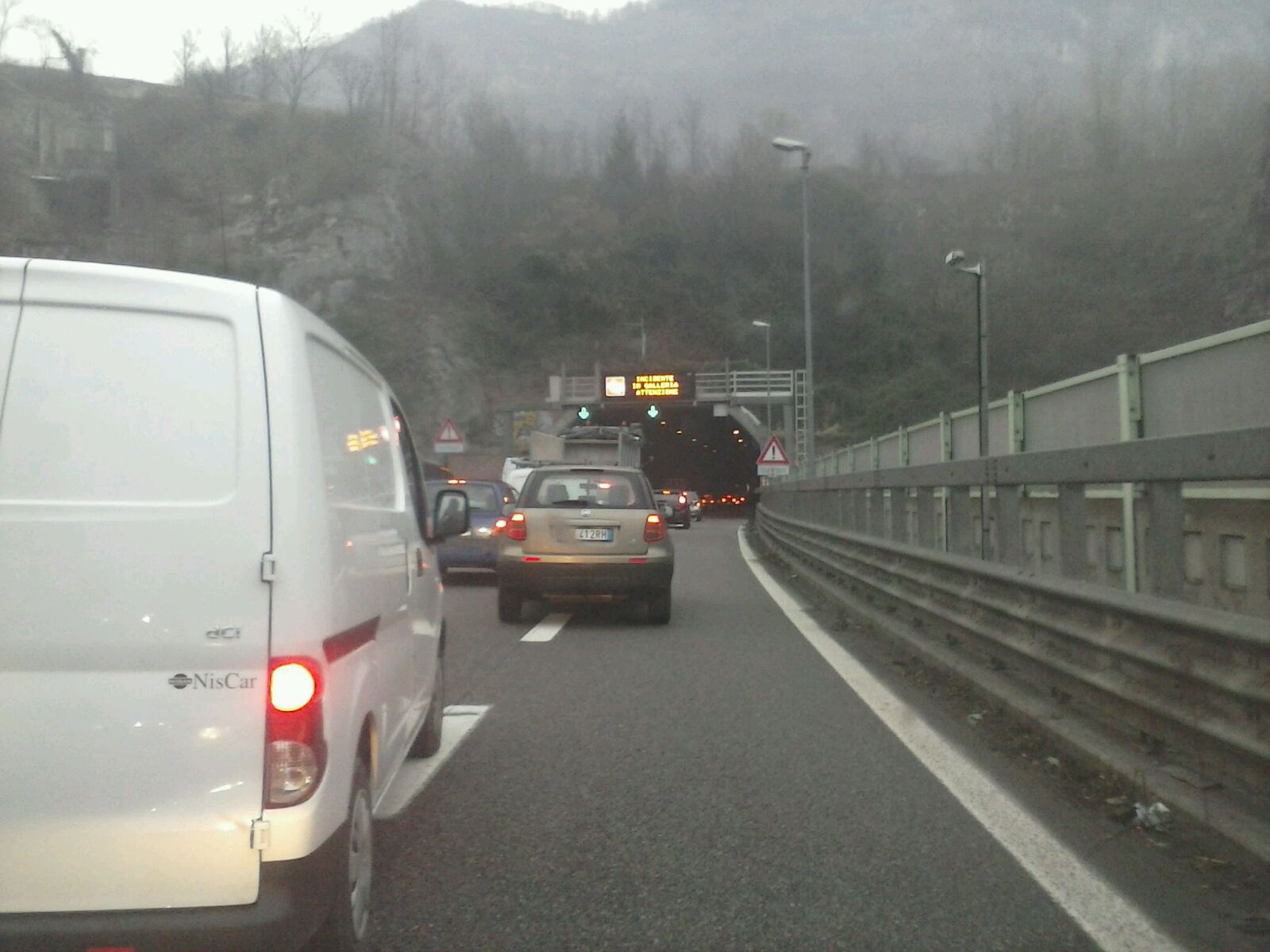 Statale Bloccata Verso Lecco Per Un Incidente Nel Barro Civate